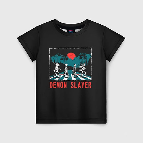 Детская футболка Demon slayer / 3D-принт – фото 1