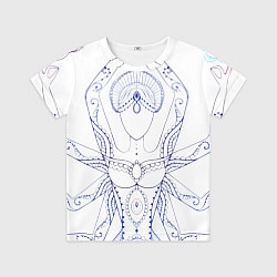 Футболка детская Медитация, цвет: 3D-принт