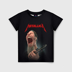 Футболка детская James Alan Hetfield METALLICA Z, цвет: 3D-принт