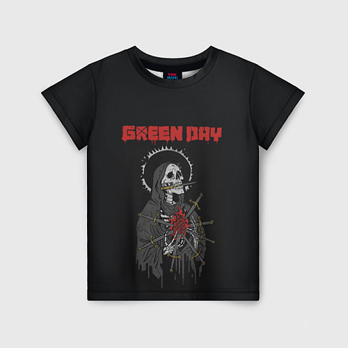 Детская футболка GreenDay ГринДей Poster Z / 3D-принт – фото 1