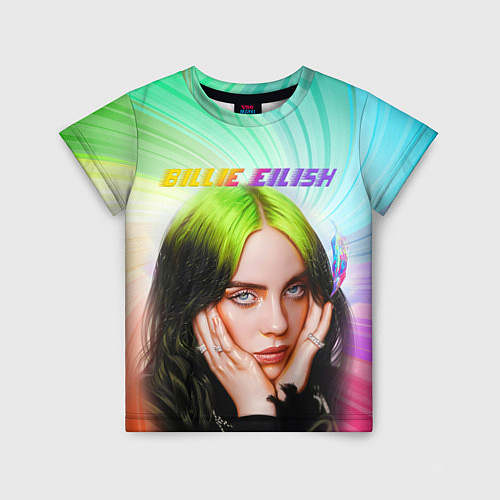 Детская футболка BILLIE EILISH БИЛЛИ АЙЛИШ Z / 3D-принт – фото 1