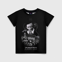 Футболка детская JOHNNY CASH, цвет: 3D-принт
