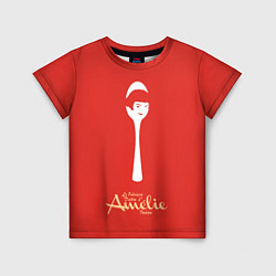 Футболка детская Amelie Poulain, цвет: 3D-принт