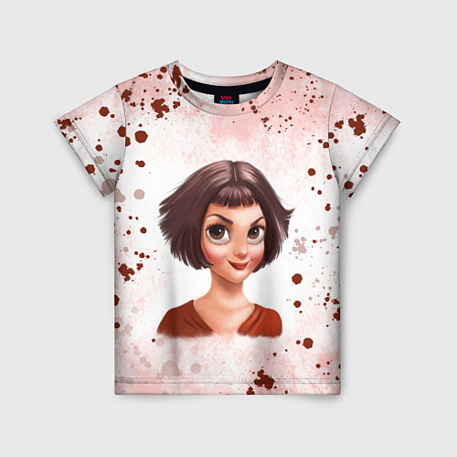 Детская футболка Амели Amelie Z / 3D-принт – фото 1