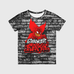 Футболка детская Friday Night Funkin TrickyWall, цвет: 3D-принт