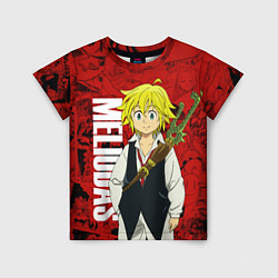 Детская футболка Мелиодас, Meliodas