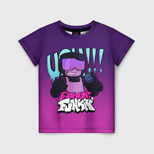 Детская футболка Сержант Джон Капитан / 3D-принт – фото 1