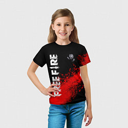 Футболка детская FREE FIRE Фри Фаер, цвет: 3D-принт — фото 2