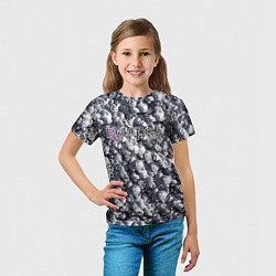 Футболка детская Mieruko Chan Logo, цвет: 3D-принт — фото 2
