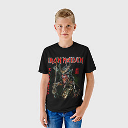 Футболка детская Iron Maiden, Senjutsu, цвет: 3D-принт — фото 2