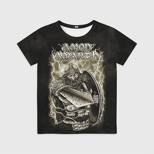 Детская футболка Amon Amarth / 3D-принт – фото 1
