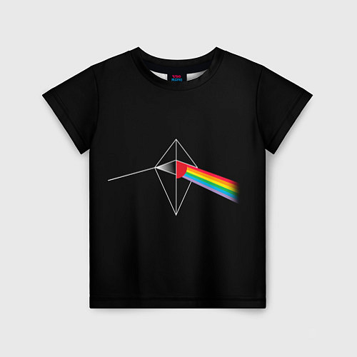 Детская футболка No mens sky x Pink Floyd / 3D-принт – фото 1