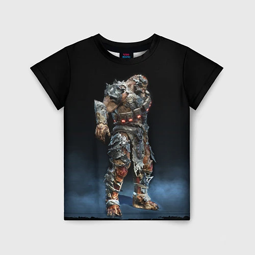 Детская футболка NPC GEARS OF WAR Z / 3D-принт – фото 1