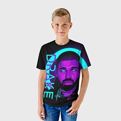 Футболка детская Drake, цвет: 3D-принт — фото 2