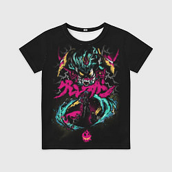 Футболка детская Гуррен-Лаганн, цвет: 3D-принт