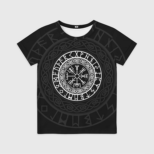 Детская футболка Вегвизир Galdrastafir / 3D-принт – фото 1