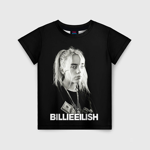 Детская футболка BILLIE EILISH / 3D-принт – фото 1