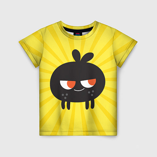 Детская футболка Toca Boca Yellow / 3D-принт – фото 1