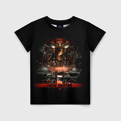 Детская футболка New Empire, Vol 2 - Hollywood Undead / 3D-принт – фото 1
