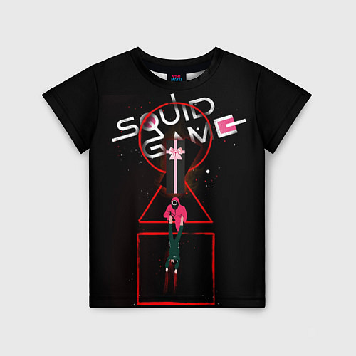 Детская футболка Squid Game / 3D-принт – фото 1