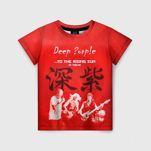 Детская футболка Deep Purple To The Rising Sun / 3D-принт – фото 1