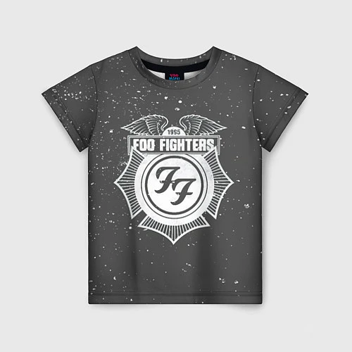Детская футболка Foo Fighters 1995 FF / 3D-принт – фото 1