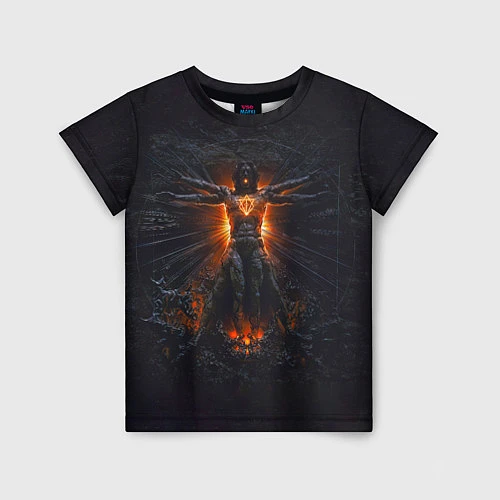 Детская футболка Clayman - In Flames / 3D-принт – фото 1