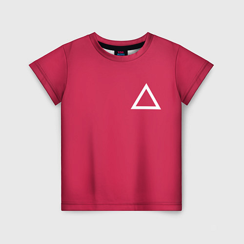 Детская футболка Треугольник / 3D-принт – фото 1