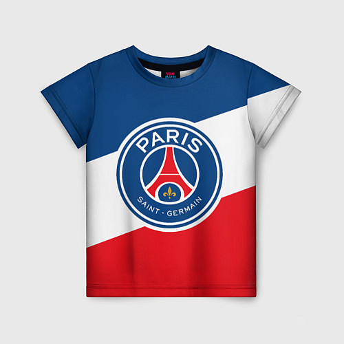 Детская футболка Paris Saint-Germain FC / 3D-принт – фото 1