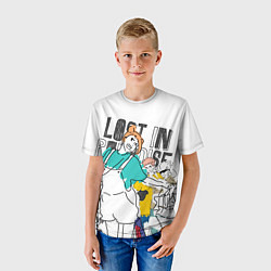 Футболка детская Нобара Кугисаки - Jujutsu Kaisen, цвет: 3D-принт — фото 2