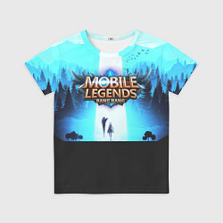 Футболка детская MOBILE LEGENDS BANG BANG МОБА ЛЕГЕНДС, цвет: 3D-принт