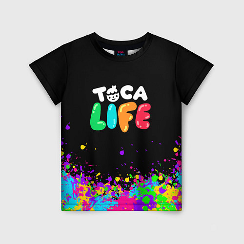 Детская футболка Toca Life / 3D-принт – фото 1