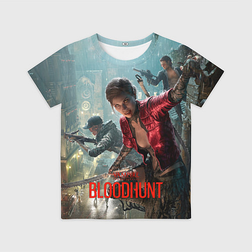 Детская футболка Vampire: The Masquerade - Bloodhunt / 3D-принт – фото 1