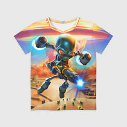 Футболка детская Alien area 52, цвет: 3D-принт