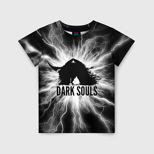Детская футболка Dark souls remastered, / 3D-принт – фото 1