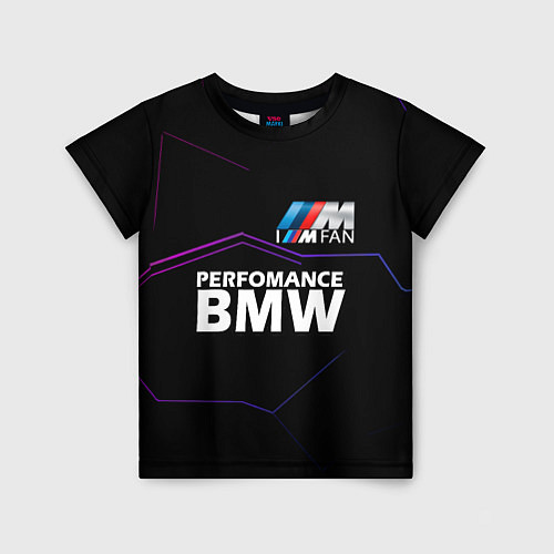 Детская футболка BMW фанат / 3D-принт – фото 1