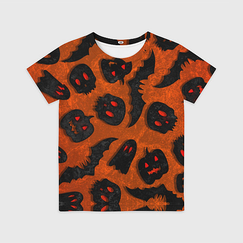 Детская футболка Halloween print / 3D-принт – фото 1