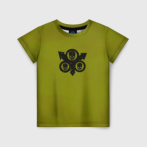Детская футболка Гвардия Смерти после Ереси цвет легиона / 3D-принт – фото 1