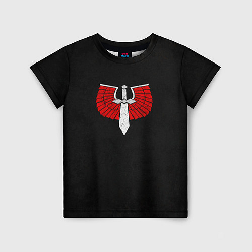 Детская футболка Темные ангелы до Ереси цвет легиона / 3D-принт – фото 1