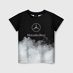Футболка детская Mercedes-Benz Облака, цвет: 3D-принт