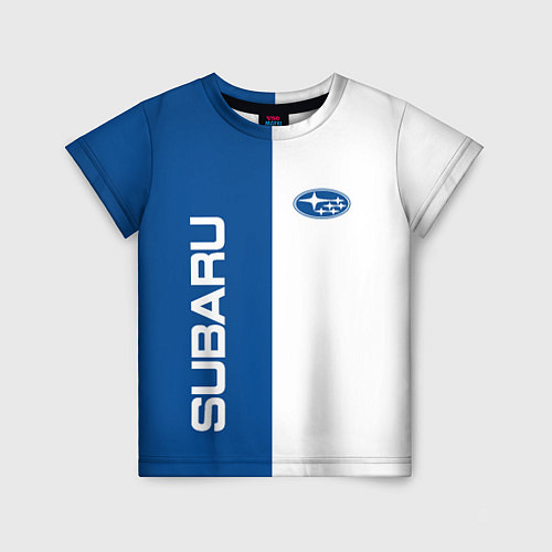 Детская футболка Subaru, sport / 3D-принт – фото 1