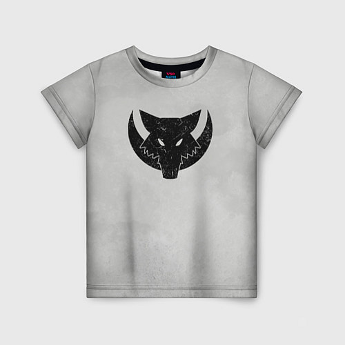 Детская футболка Лунные волки цвет легиона / 3D-принт – фото 1