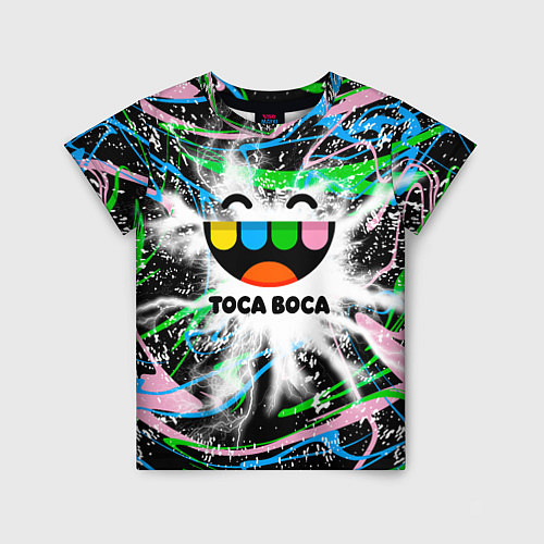 Детская футболка Toca Boca: Весельчак / 3D-принт – фото 1