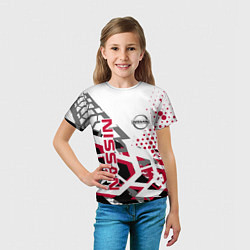 Футболка детская Nissan Ниссан, цвет: 3D-принт — фото 2