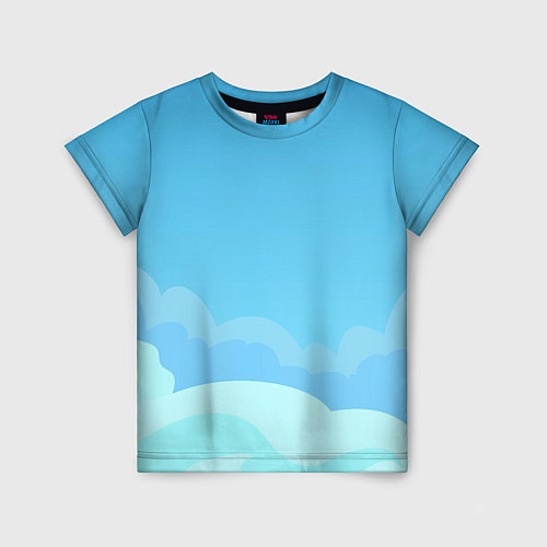 Детская футболка Небо после грозы / 3D-принт – фото 1