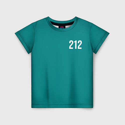 Детская футболка Игра в кальмара: Хан Ми Нё 212 / 3D-принт – фото 1