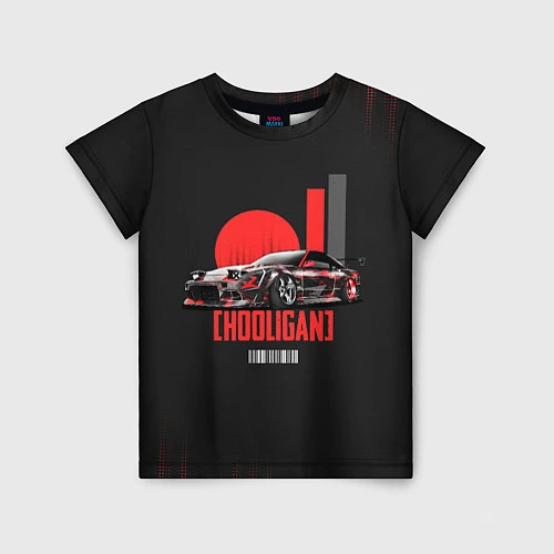 Детская футболка HOOLIGAN HOONIGAN / 3D-принт – фото 1