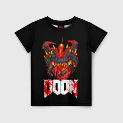 Футболка детская Какодемон Cacodemon Doom, цвет: 3D-принт