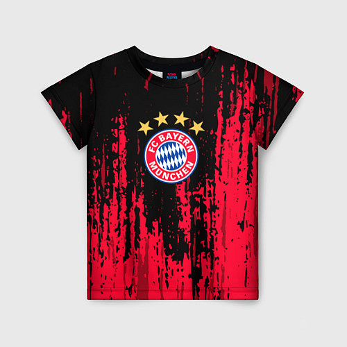Детская футболка Bayern Munchen: Бавария / 3D-принт – фото 1