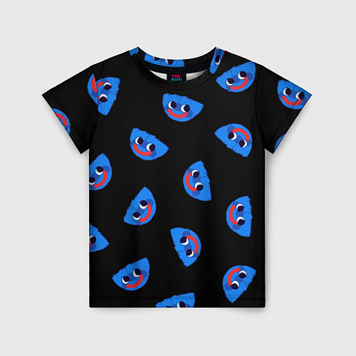 Детская футболка Huggy Wuggy Pattern / 3D-принт – фото 1